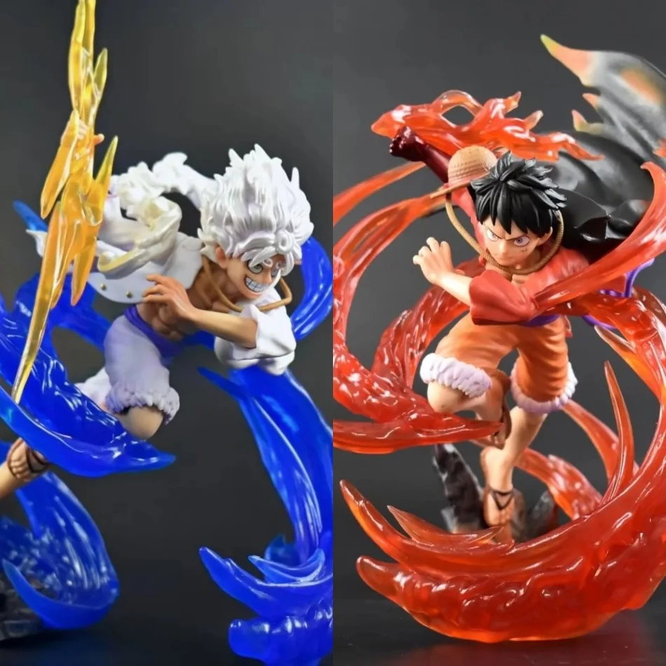Figura de Acción Coleccionable de Anime One Piece, Monkey·D·Luffy GK, Dios del Sol, Nikka, Onigashima, Sakura, PVC, Muñeco de 30CM
