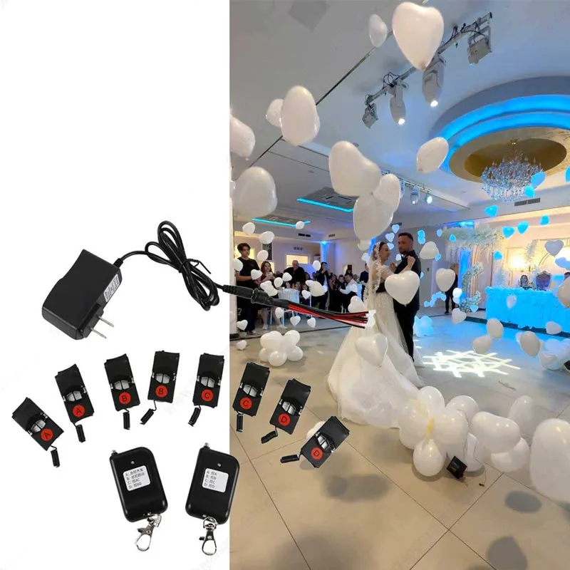 

Воздушные шары с дистанционным управлением Попперы 8, 12, 20-сигнальный приемник, сценическое оборудование, воздушные шары, комплект для исследования свадьбы, дня рождения