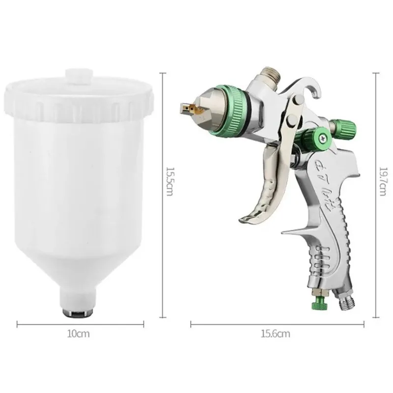 Spray gun pot car sheet metal paint spray gun latex paint atomization repair furniture pneumatic air pump