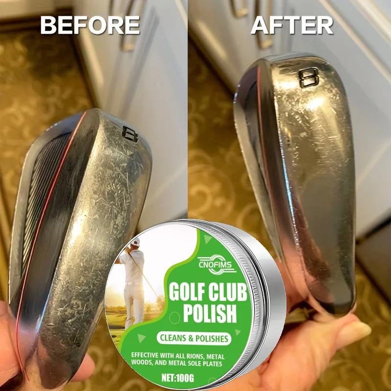 

NEW Professional Golf Club Polishing Wax for Quick Oxidation & Scratch Removal Mirror-Like Luster Restorer Golf Accessories