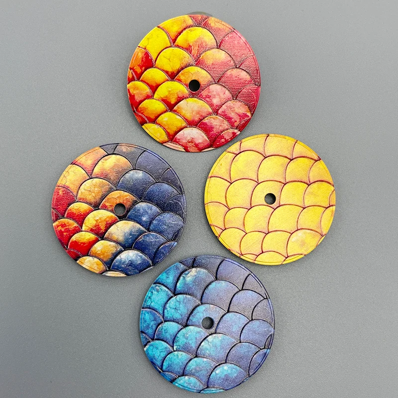 Customized NH35 NH36 Dial 28.5mm koi Fish Scales Pattern Watch Dial Fit For NH35 NH36 Automatic Movement Case Mod Parts