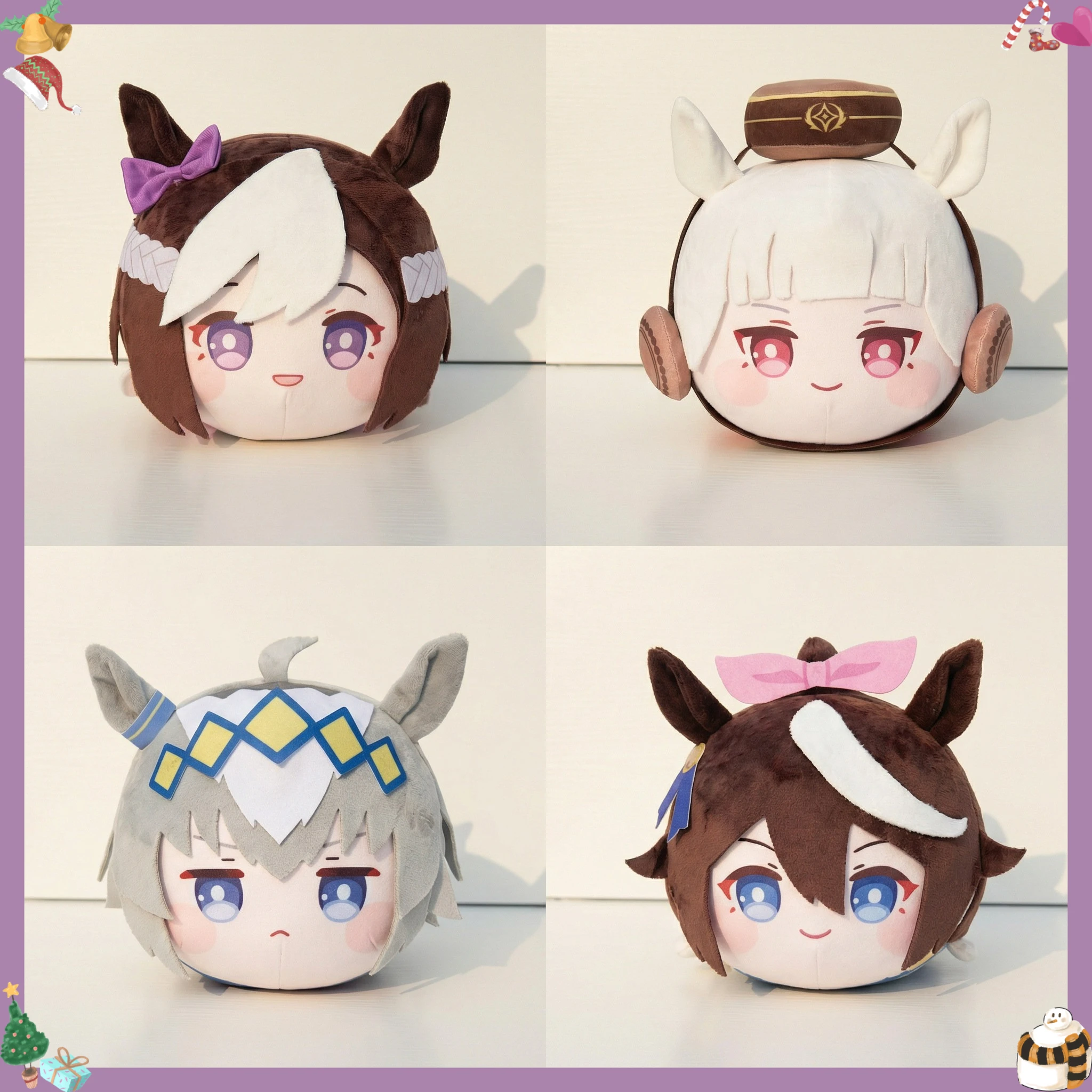 

Anime Umamusume: Pretty Derby Gold Ship Oguri Cap Tokai Teio Special Week Plush Doll Toy Soft Stuffed Plushies Pillows Xmas Gift
