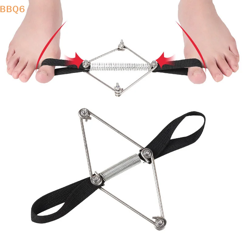 1pc Toe Straightener Hallux Valgus Corrector Belt Foot Stretch Recovery Training Exerciser Strap Thumb Elastic Band Foot Tool