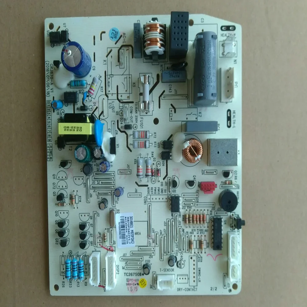 

Подходит для компьютерной платы кондиционера GREE, плата управления 30148821 M870F2ACJ