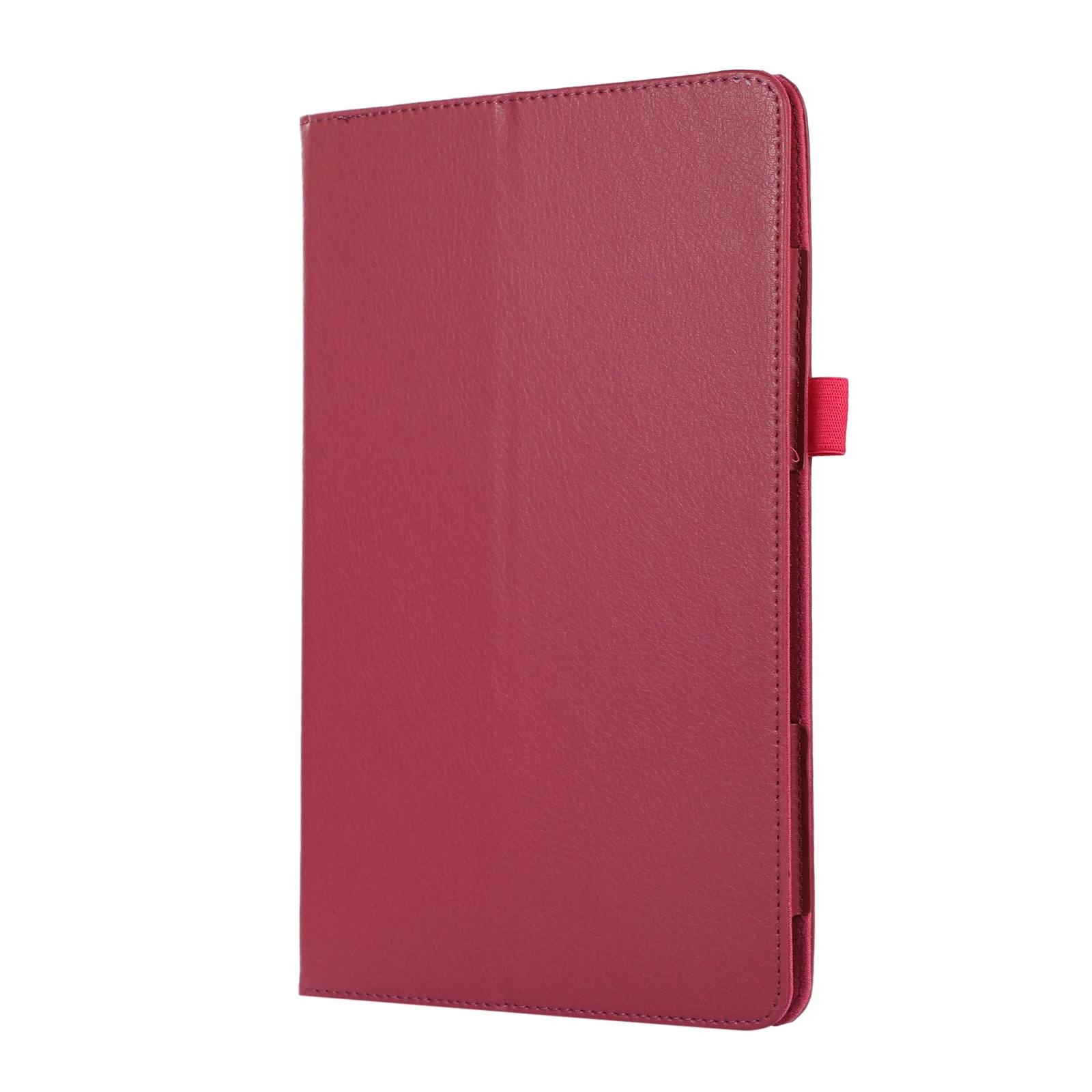 For Xiaomi Redmi Pad 10.61 Inch Litchi Pattern Solid Colored Flip Leather Case Foldable Stand Tablet Cover