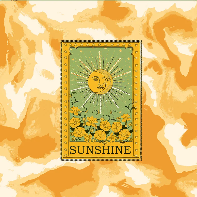 MAH Sunshine Tote Bag 2020 New Style Fashion Shoulder Bag Ins Illustration Bag Casual Bag for Women