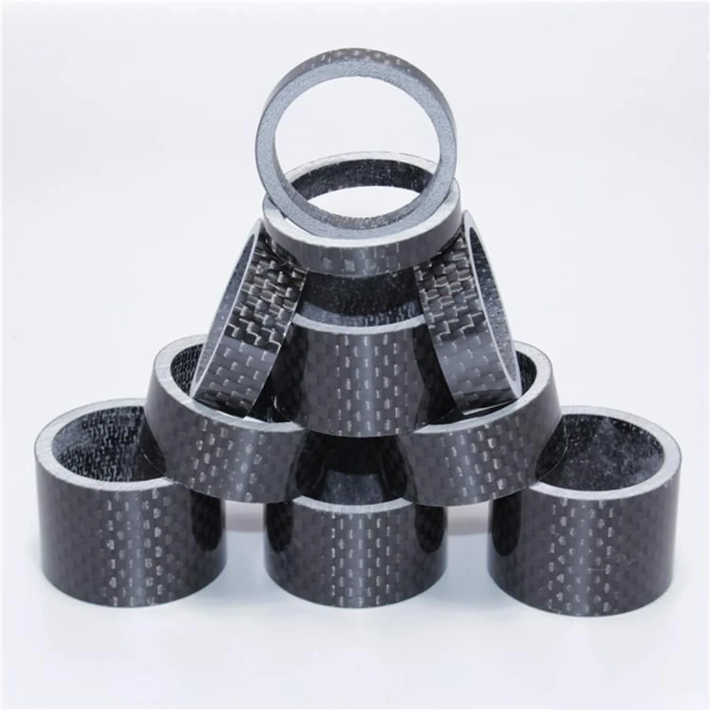 Bike Full Carbon Washer 30/40/50mm Headset Spacers For 1-1/8