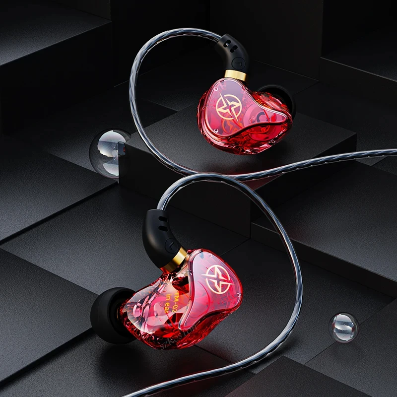 سماعات أذن HiFi مع ميكروفون ، صوت جهير سلكي ، سماعات رأس بشاشة موسيقى ديناميكية ، لعبة داخل الأذن ، سماعة رأس رياضية ، سماعات أذن لإلغاء الضوضاء