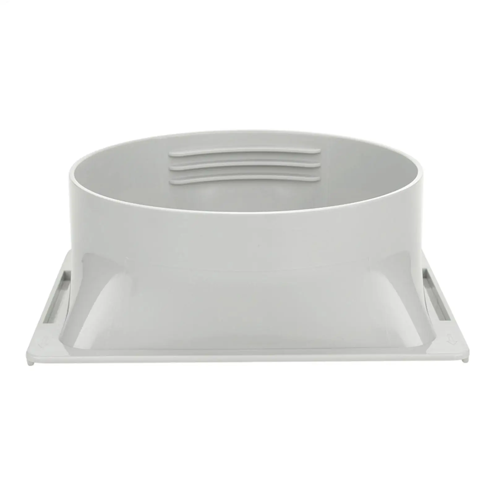 Portable Air Conditioning Exhaust Hose Connector Heat Resistant Universal 5.9in Mobile AC Exhaust Hose Adapter For Clockwise