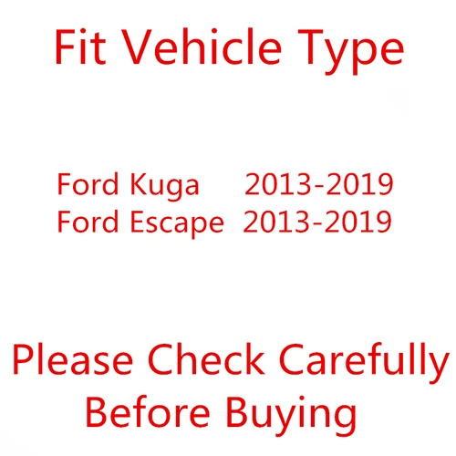 Imagen 2 del producto Espejo lateral de cristal para Ford Kuga 2013-2019 Ford Escape 2013-2019 HD con lente de espejo retrovisor de calefacción accesorios automotrices