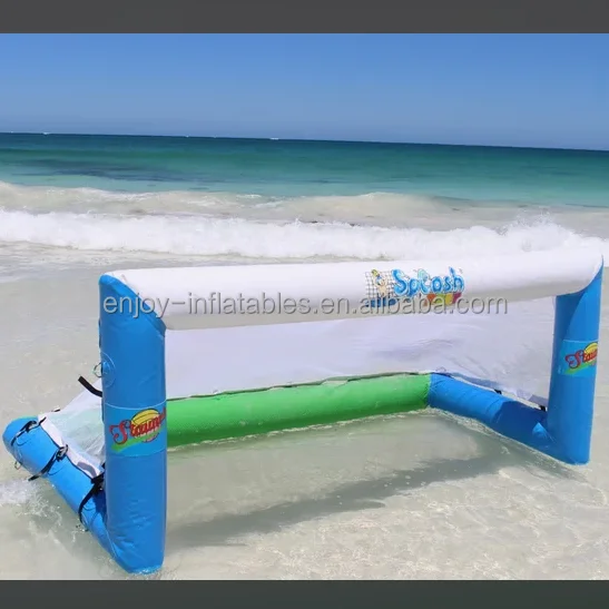 아쿠아 스포츠 플레이 워터 폴로 골 인플레이터블 워터 축구 골 판매용