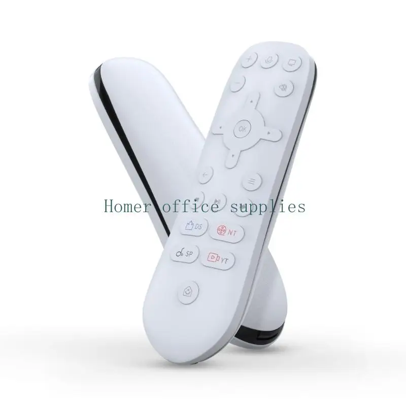 K43B Home Viewing Media Remote for Supported Game System Models, Slender Handheld Navigation Design With Easy Menu Reach and