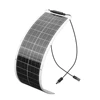 WUZECK  Solar Panel kit 12V 유연한 태양 전지 패널 키트, 50 와트 PV 모듈, 100 와트, 12V, 24V, 태양 케이블 셀, 집 야외 자동차 보트 배터리, 캠핑 여행 4