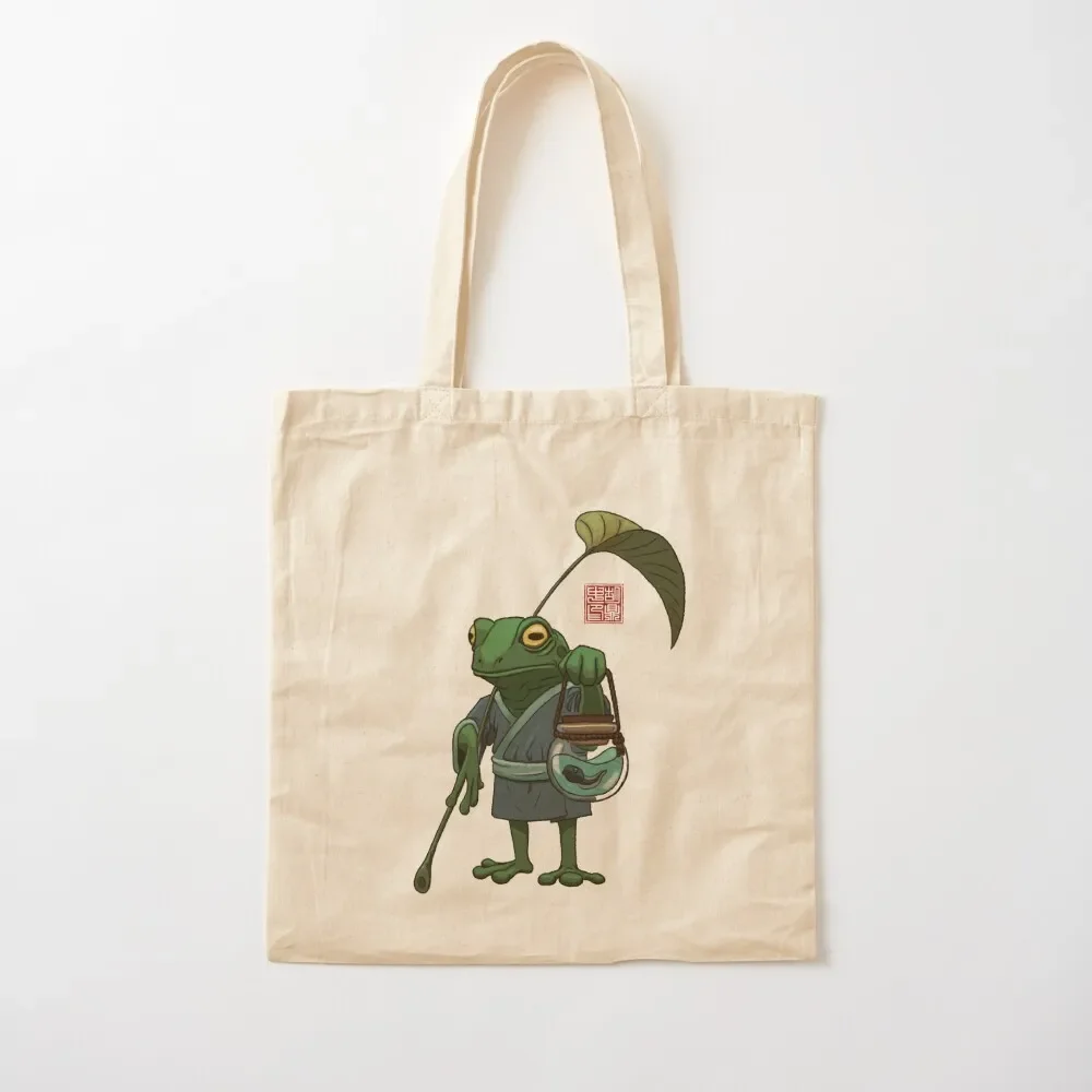 

A Frog and His Son Tote Bag personalized tote cute tote