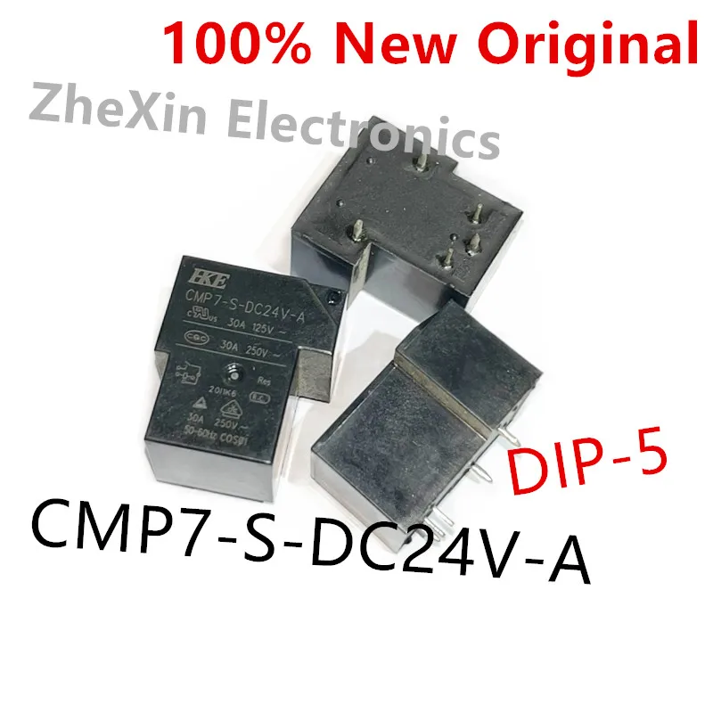 Relé Original, Novo, 5-10Pcs Lot, CMP7-S-DC12V-A, CMP7-S-DC24V-A, CMP7-S-DC5V-A, DIP-5