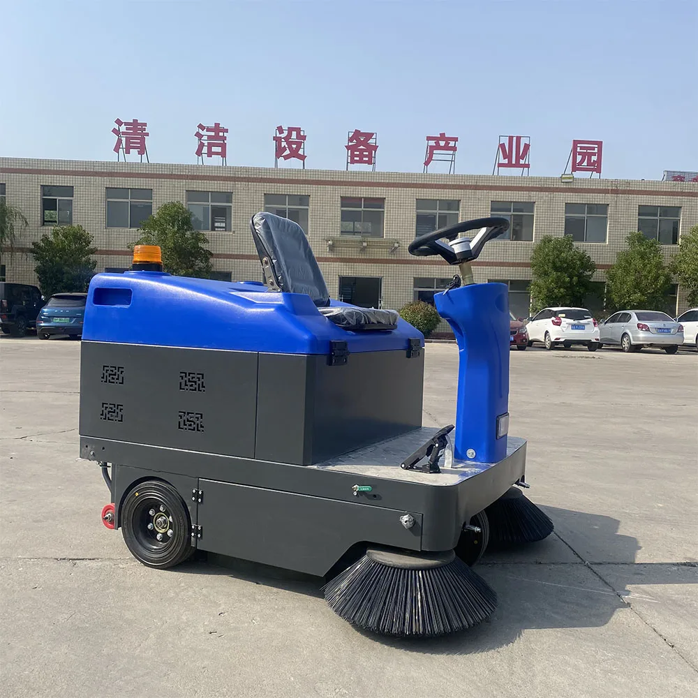 Vol-1400 Drive Battery Sweeper Aspirateur Spray Usine Propriété Balayeuse