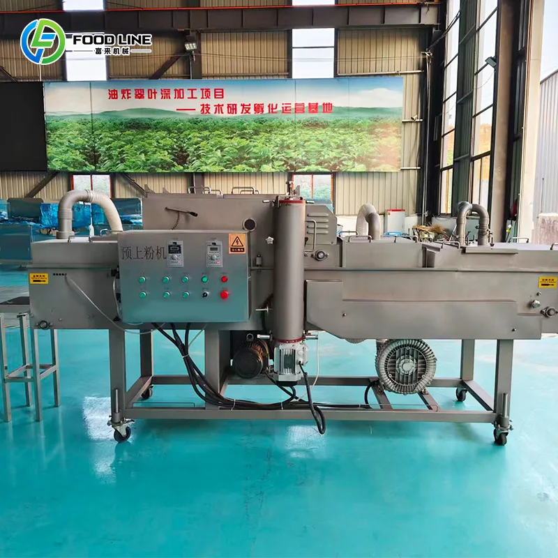 Quick Setup Bread Crumbs Coating Machine Reliable Performance Seasoning Coating Machine Customized