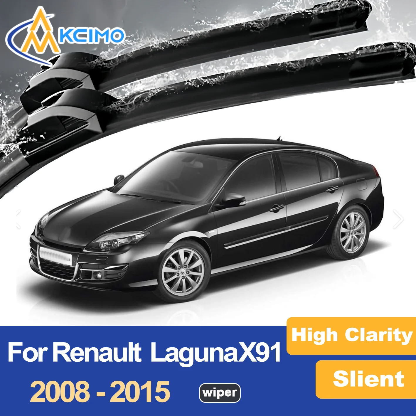 

Premium Wiper Blades for Renault Laguna X91 2008–2015 Streak Free Durable Clear Visibility