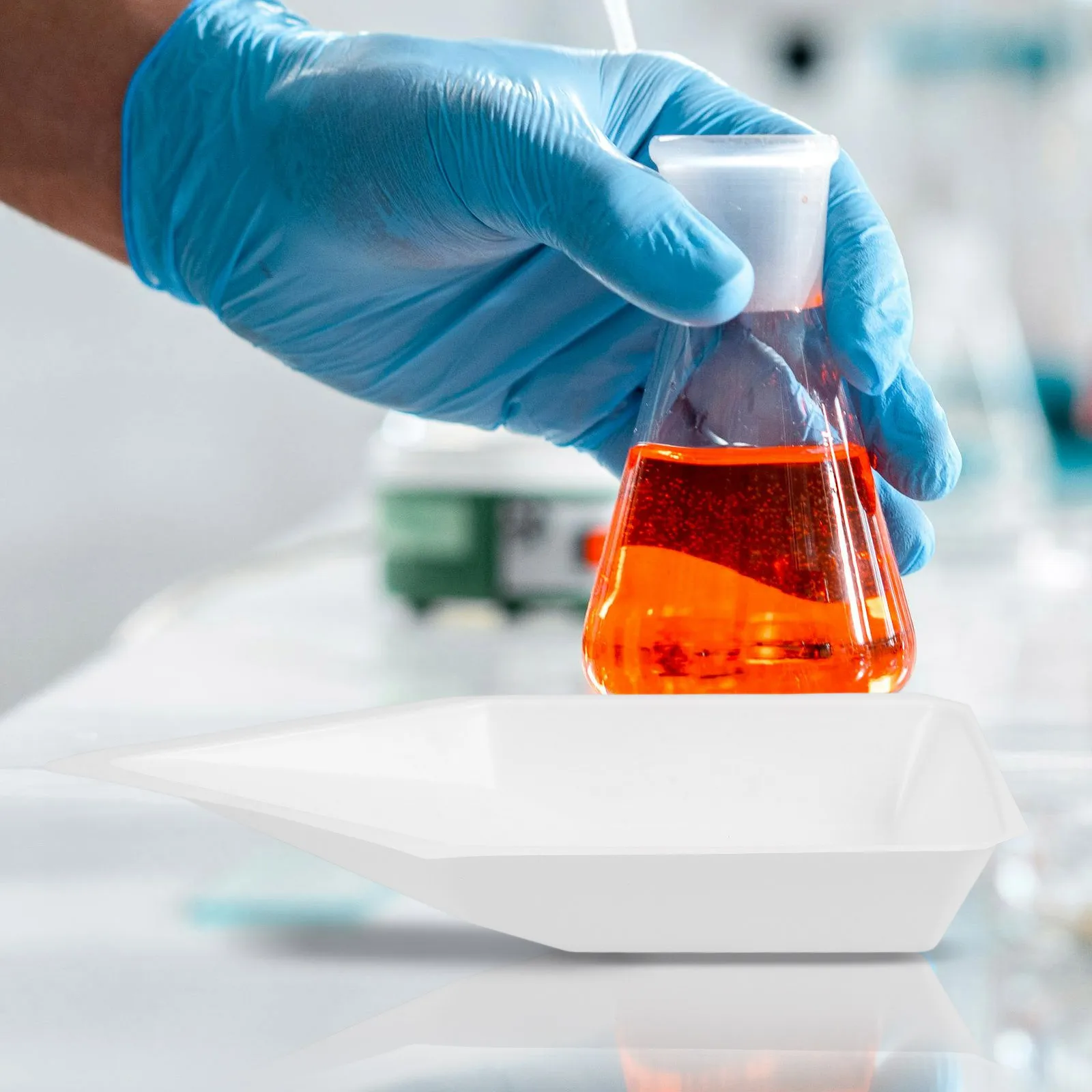 

10 Pcs Tray Scale Plate Lab Plastic Weighing Dishes Working Pan Balance Pans Sample Aluminum Foil Trays