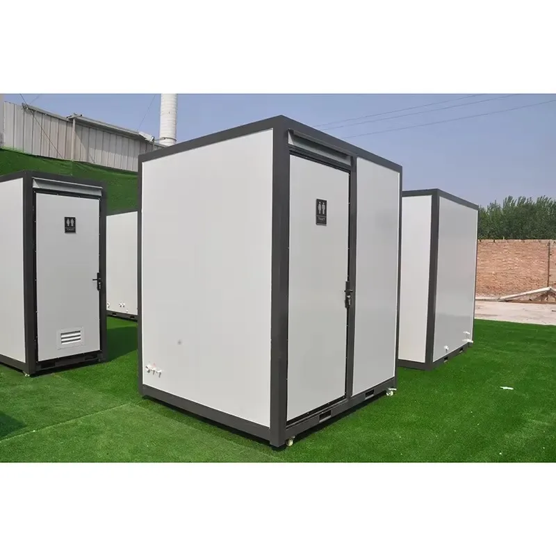 Portable Mobile Toilet Restroom Cabin for Job Sites Outdoor Events Public Places Campgrounds RV Areas Durable Site Use