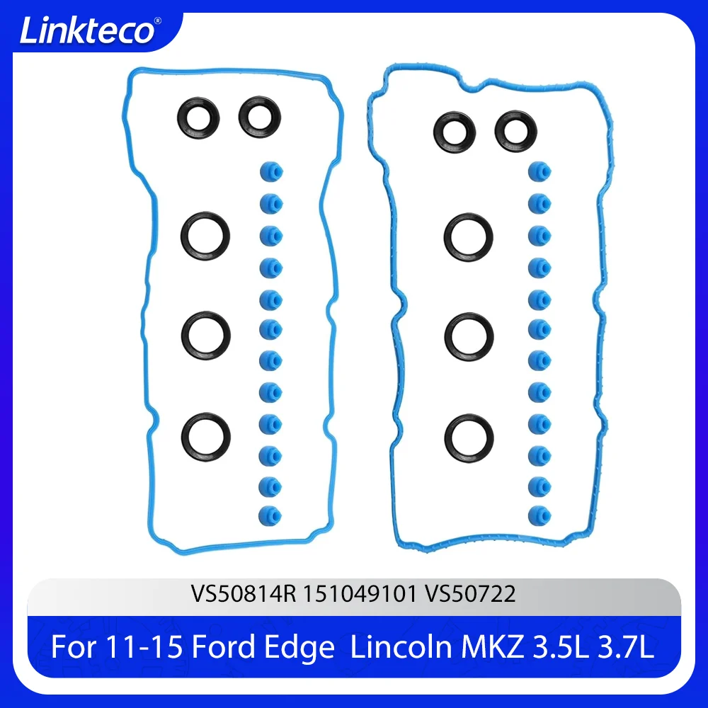 Engine Valve Cover Gasket Set Fit 3.5 3.7 L For Ford Edge F150 EXPLORER Taurus TRANSIT LINCOLN CONTINENTAL MKS MKT MKX MKZ 11-20