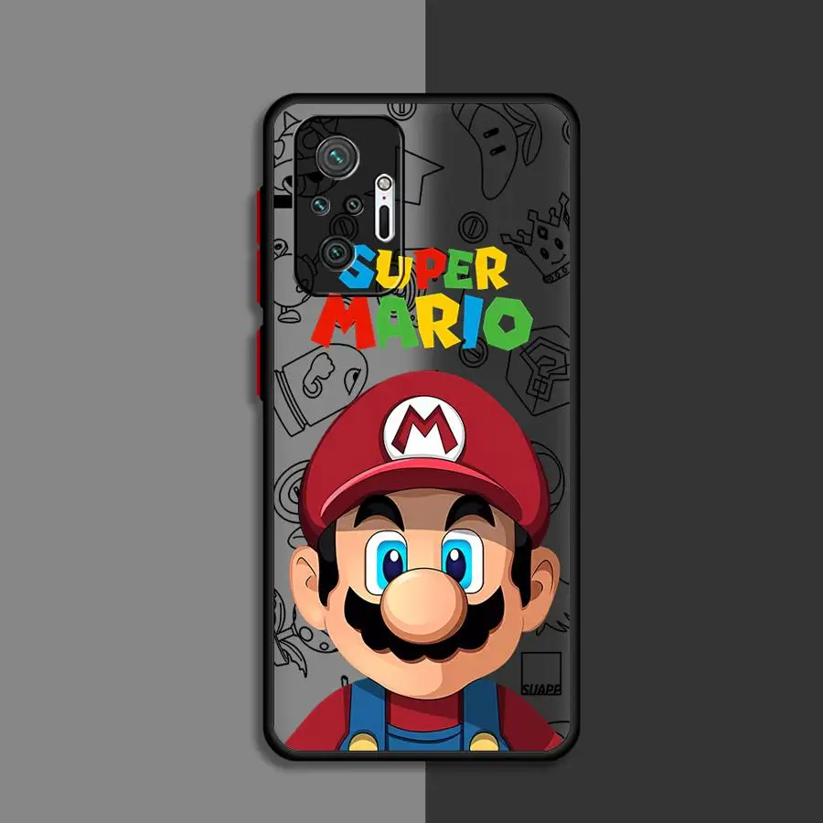 M-MarioS CartoonS Phone case for Xiaomi Redmi Note 9 9S 9T 10S 10 Pro 10Lite 11S 11 12S 12 13 Pro ProPlus 4G 5G case