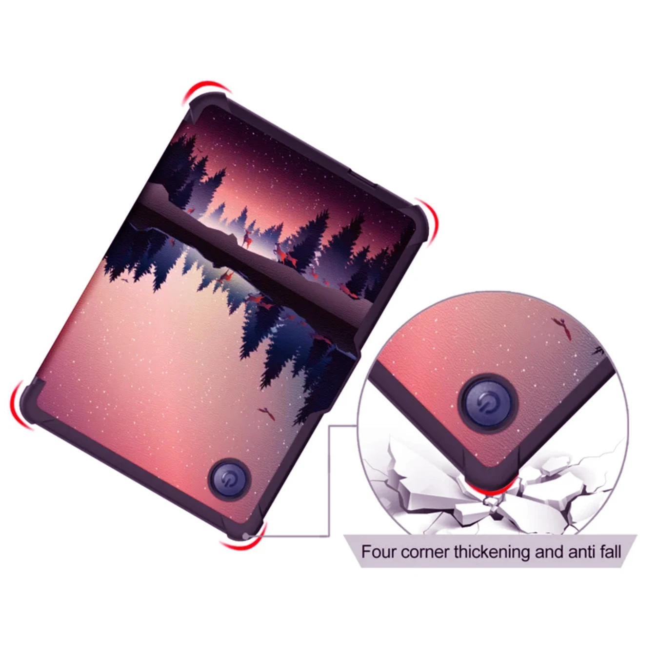 Per Kobo Clara BW / Clara Color 2024 Custodia da 6 pollici Auto Wake Sleep PU Custodia in pelle morbida magnetica Ereader Hoesje N365 N367 Funda