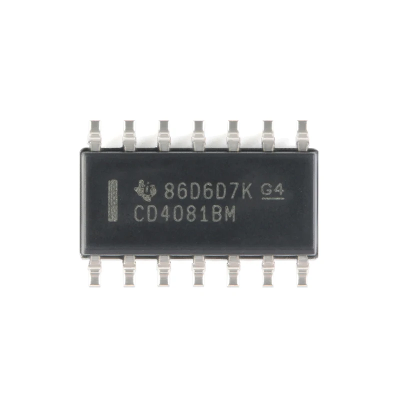 Original authentic CD4081BM96 SOIC-14 CMOS four-way 2 input and gate patch logic chip