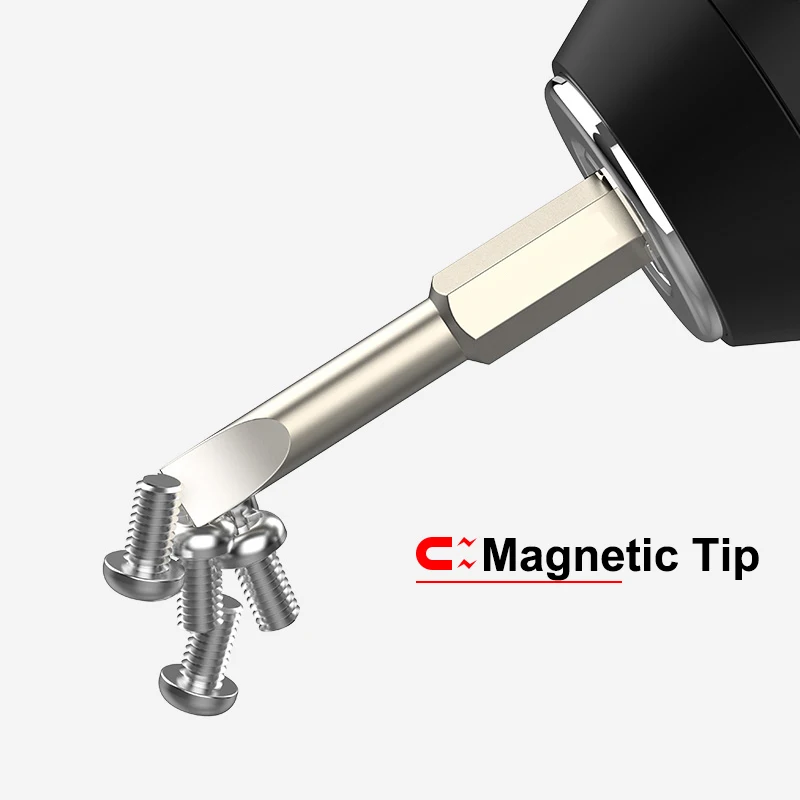 Punte per cacciavite a taglio Hakkin 50mm/75mm S2 punta per trapano a testa piatta magnetica in acciaio punte da cacciavite piatte con codolo esagonale da 1/4 pollici