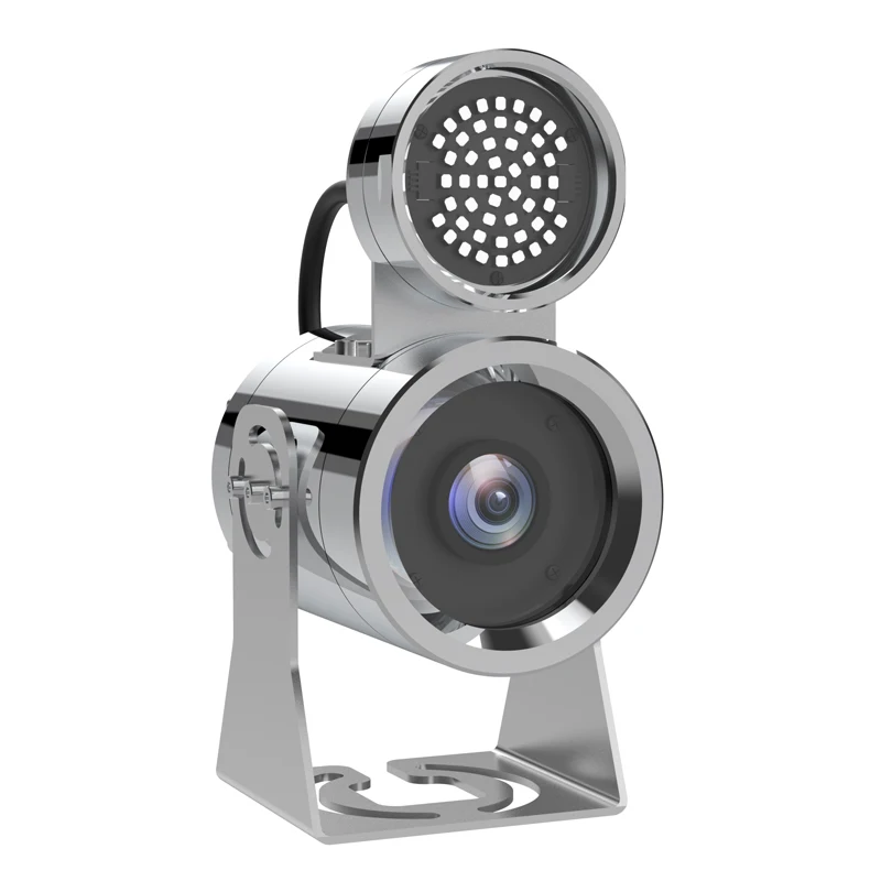 Kamera podwodna IP POE 5MP, kamera inspekcyjna do łodzi podwodnych, wykonana ze stali nierdzewnej 316L