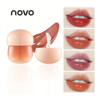 Water Light Moisturizing Mirror Lip Mud, Crystal Jelly Lipstick, With Rich And Vibrant Color Lip Gloss