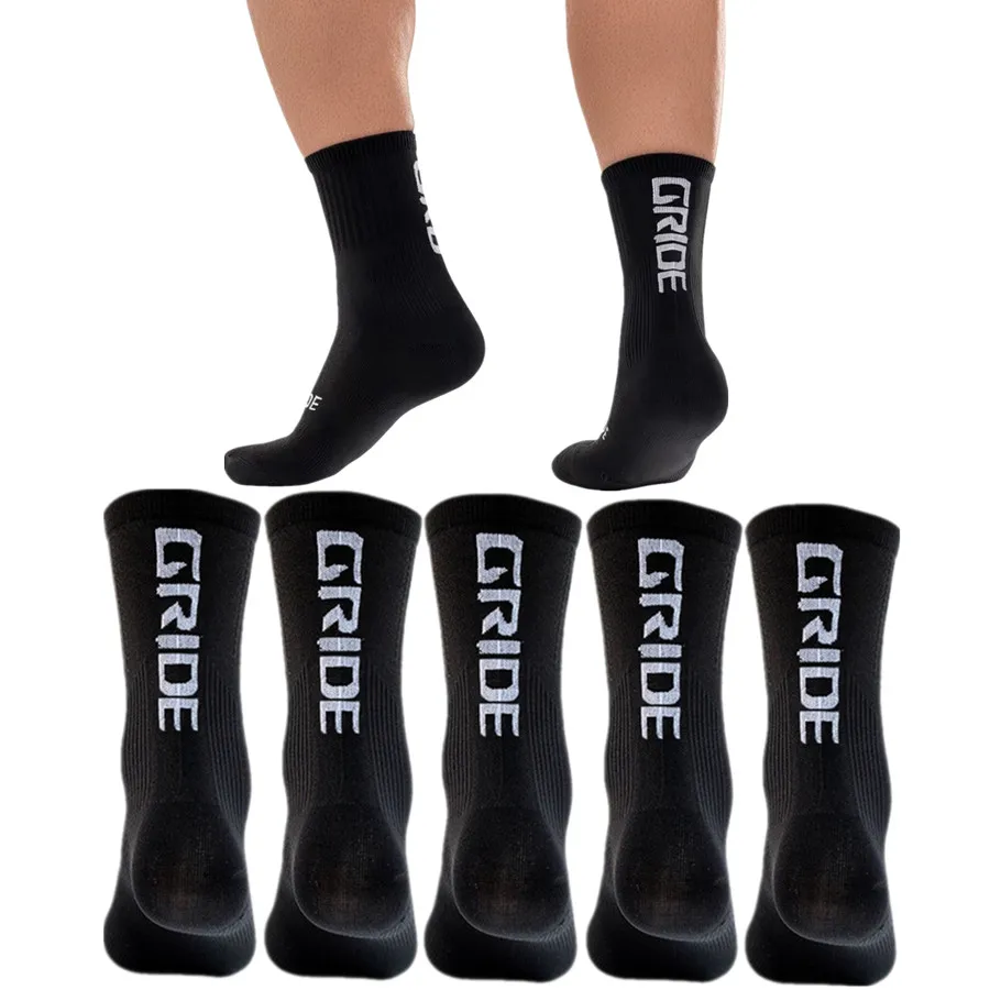 

Велосипедные носки для мужчин и женщин, быстросохнущие спортивные носки, стильные для скейтбординга, практичные для бейсбола, пешего туризма