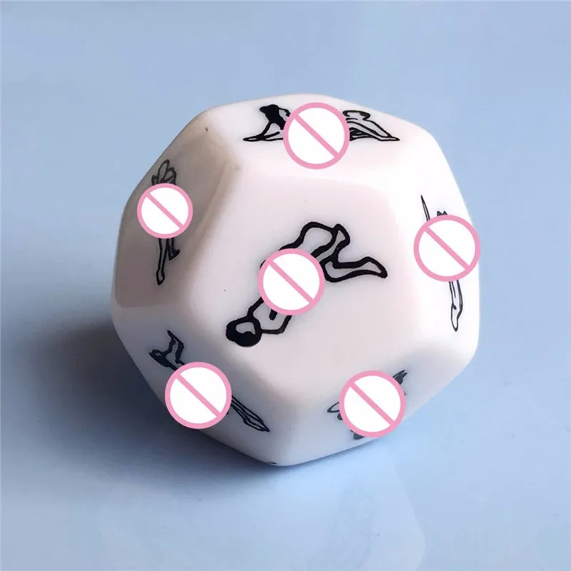 Adult 12-Sided Sexy Funny Erotic Dice