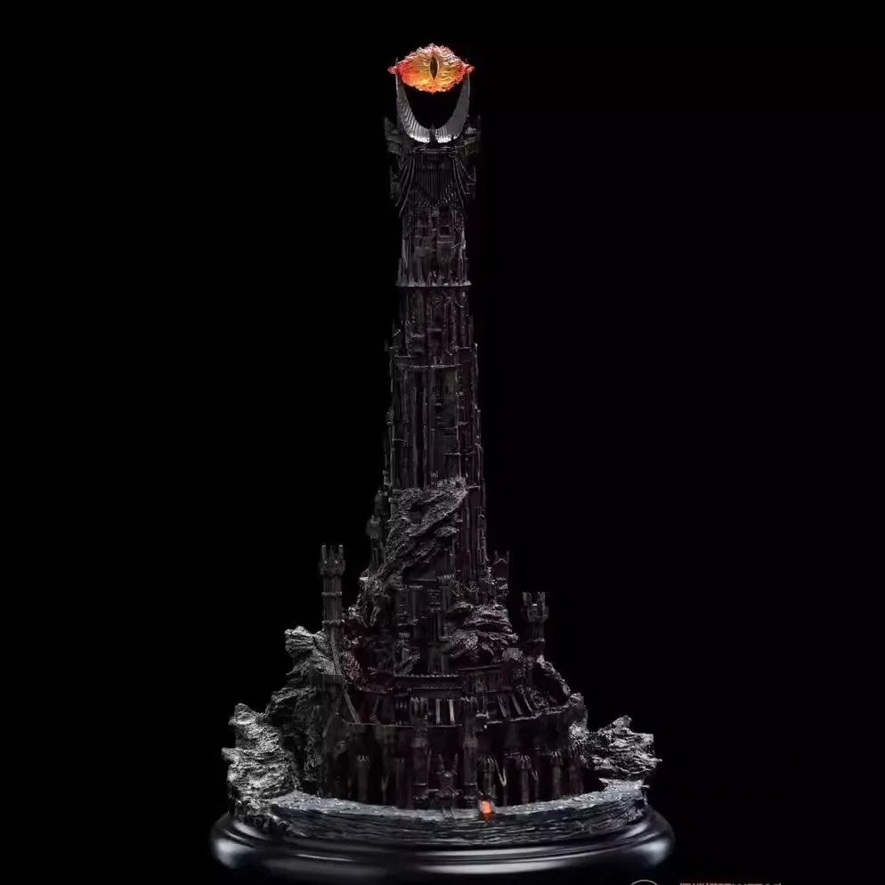 Barad-dur Torre Oscura en El Señor de los Anillos Figuras de acción Juguetes 19 cm