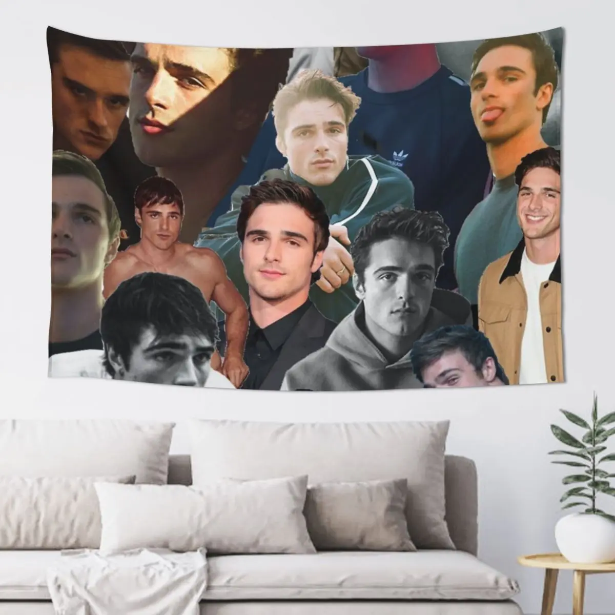 

jacob elordi collage Tapestry Bedrooms Decorations Room Ornaments Decorative Wall Tapestry