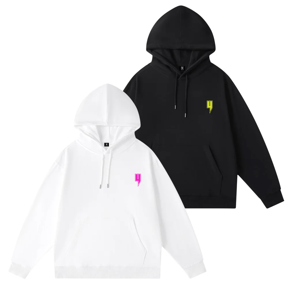 

Новая модная толстовка для активного отдыха и повседневной носки с буквенным принтом, из хлопковой ткани, парная, для мужчин и женщин