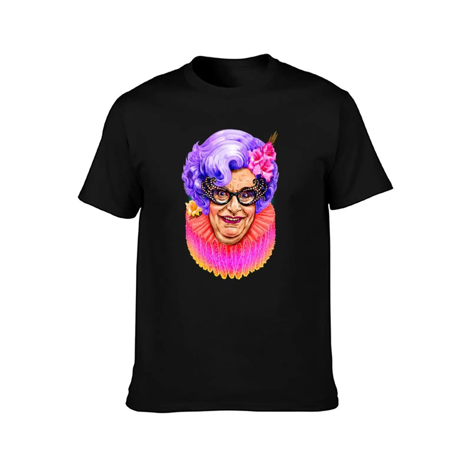 Dame Edna Everage by Jock Mooney T-Shirt t shirts for man slim fit T-Shirt