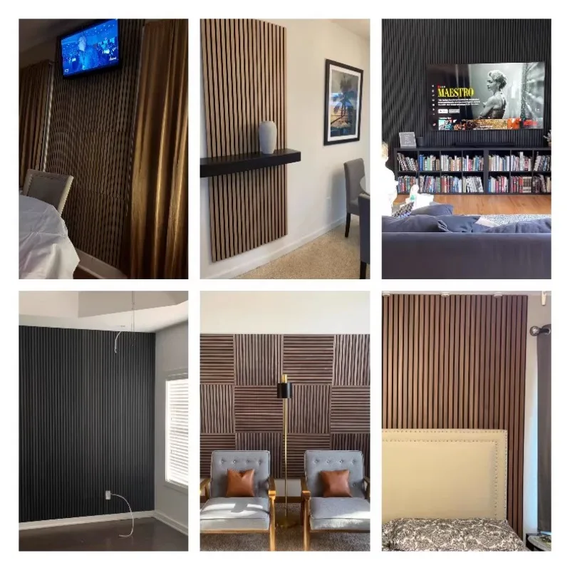 Environmentally friendly sound-absorbing board wall decoration, parapet piano room bedroom sound shed acoustic decoration