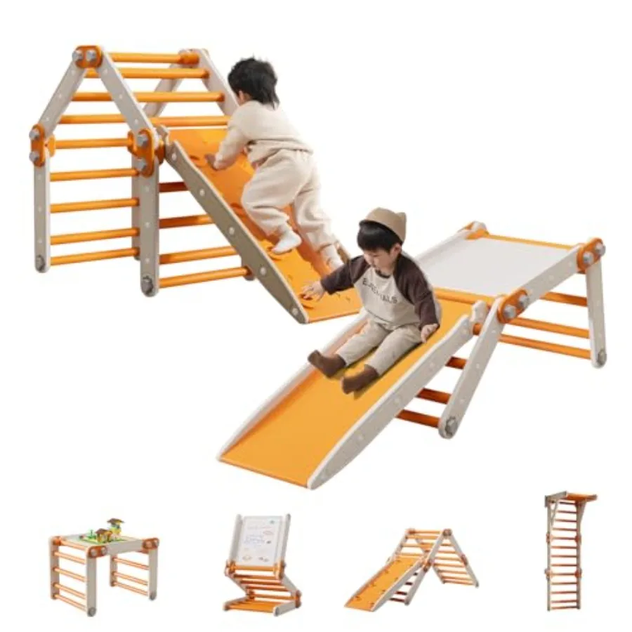 

Ultimate Convertible Jungle Gym and Climbing Frame Set 12+ Configurations Indoor Climbing Toys Toddler Jungle Gym Frame Whitebo