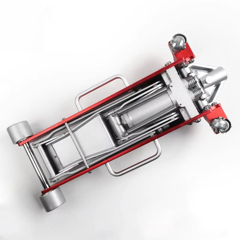 3 ton capacity double piston trolley jack for low floor vehicles