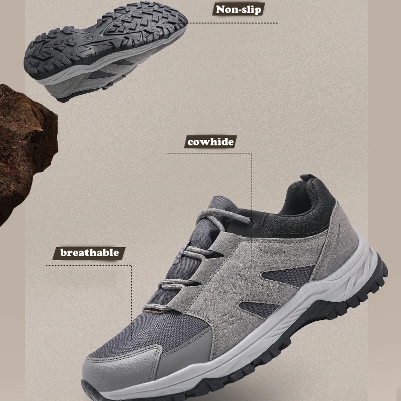 

Men Women Outdoor Sports Hiking Shoes Fashion Trekking Sneakers Comfort Footwear All Season Jogging Shoe For Man Breathable Shoe