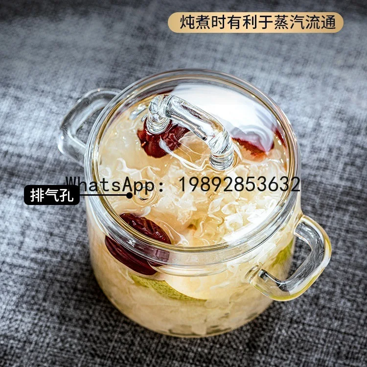 PYJ household high temperature resistant glass soup cook--2 pcs