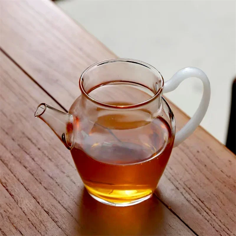 280ml High Borosilicate Glass Tea Pot Heat Resistance Brewing Puer Herb Flower Tea Pitcher Kung Fu Tea Set 6