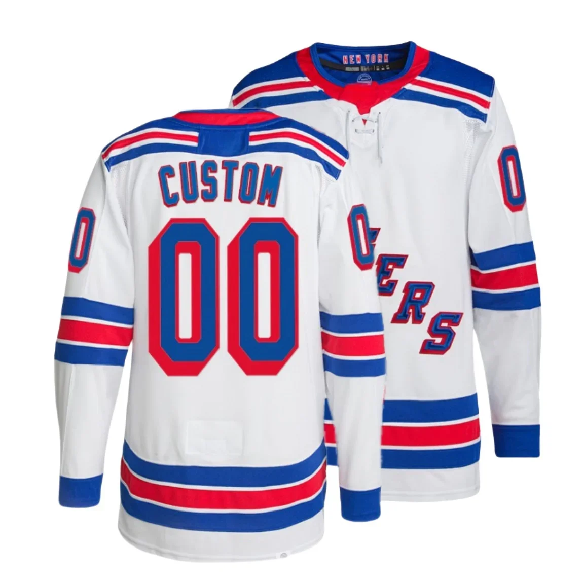 Custom New York Jersey de hóquei para homens, Nova York, Matt Rempe #31, Igor Shesterkin #93, Mika Zibanejad #73, 10, Arri Panarin #23, Adam Fox