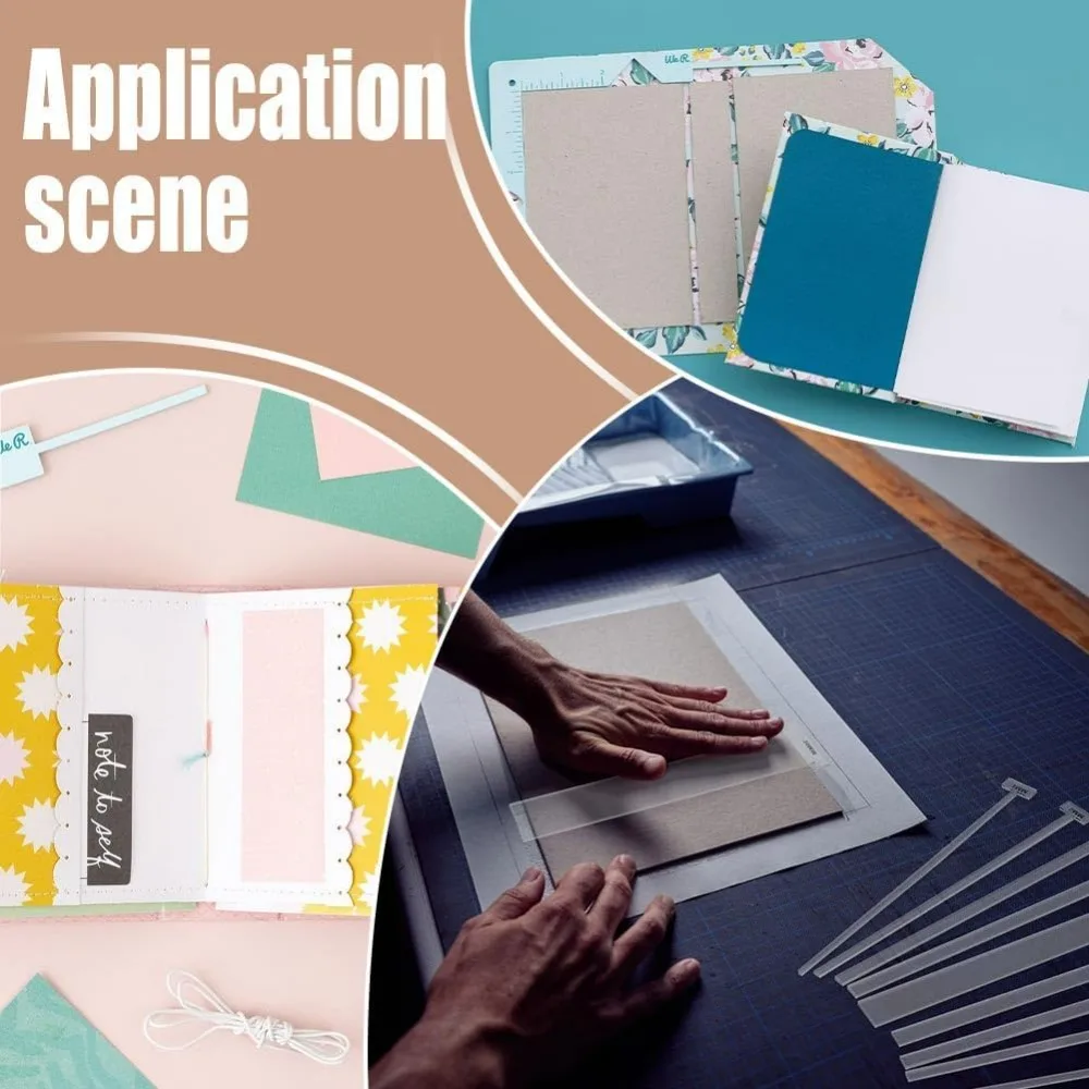 11 قطعة أداة فاصل تجليد الكتب من الأكريليك 3/4/5/6/7/8/9/10/20/30 مللي متر مسطرة تجليد الكتب من الأكريليك الشفاف T مجموعة صنع مستقيمة