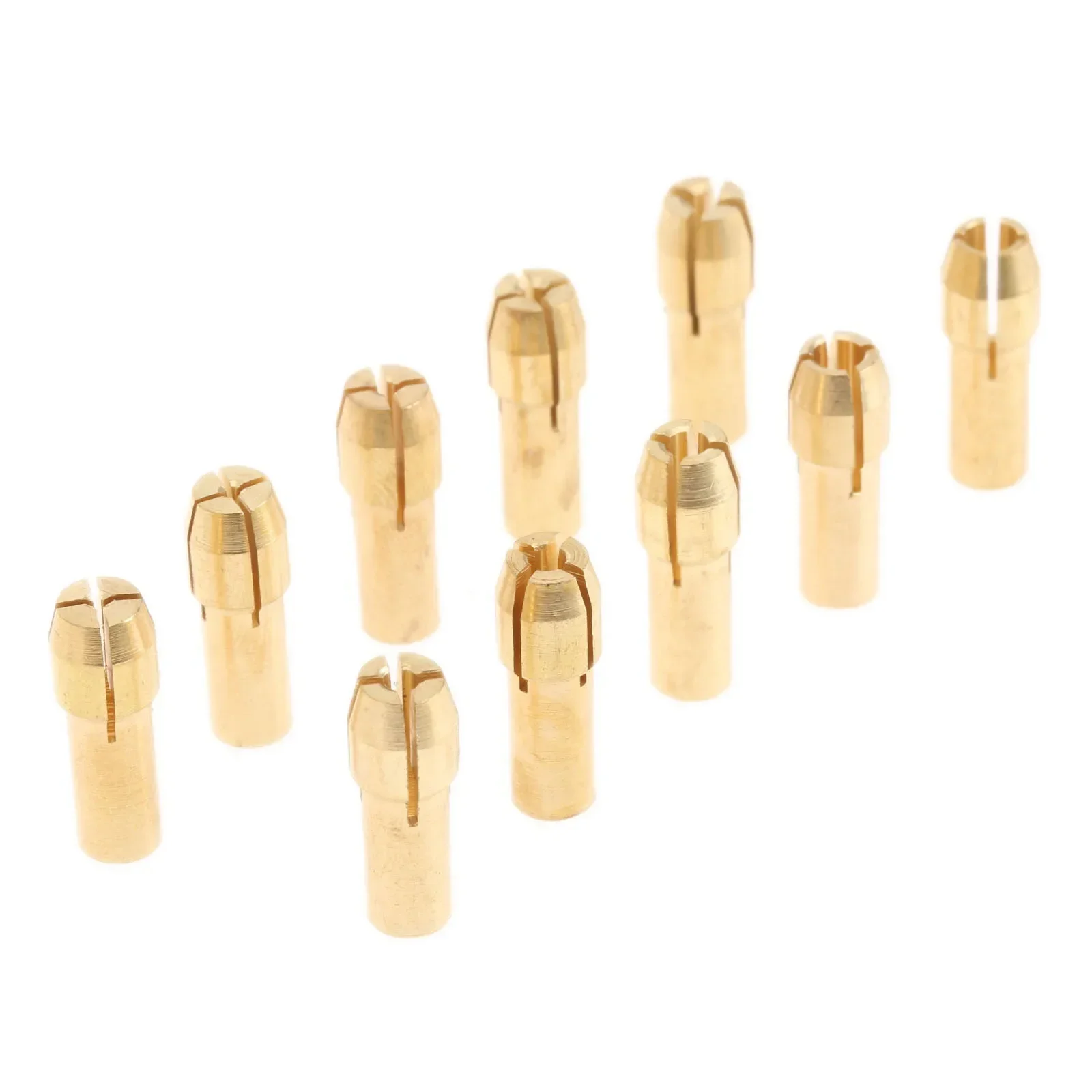 10pcs 4.8mm Mini Drill Chucks Adapter Folder Copper Cap Axis Drill Collet Tools Quick Chuck for Mini Tools Collets Copper Drill