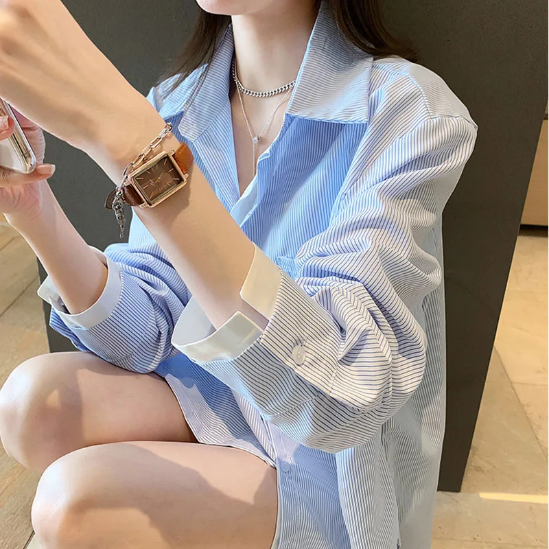 Vintage Korean Striped Shirt: A Stylish & Affordable Blouse Review thumbnail