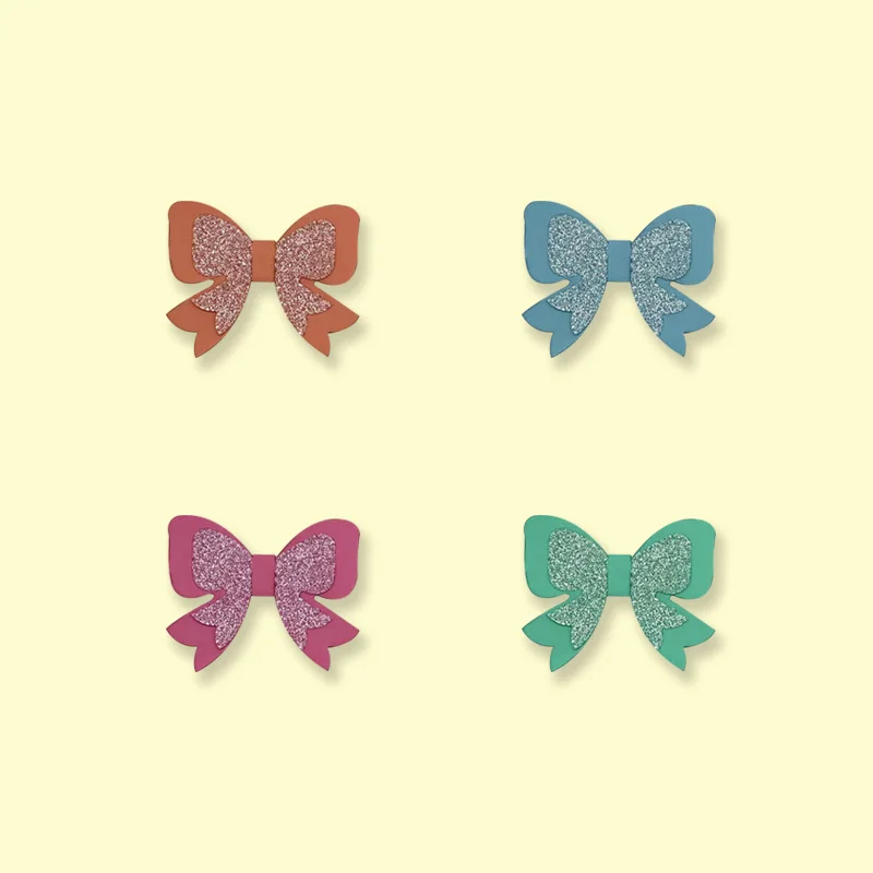 SIZZIXDIES 1piece 4-inch 2-layer bow tie card wooden cutting dies suitable for most machines
