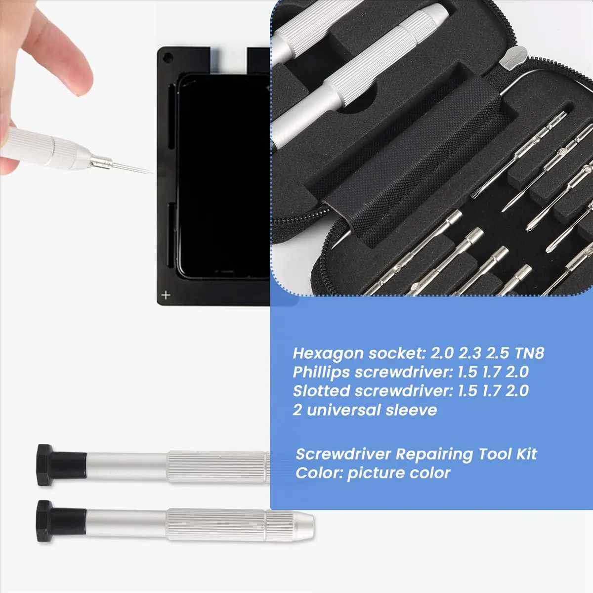 Need 1 Set Glasses Precision Screwdriver Kit Watch Jewelry Eyeglasses Repairing Tool
