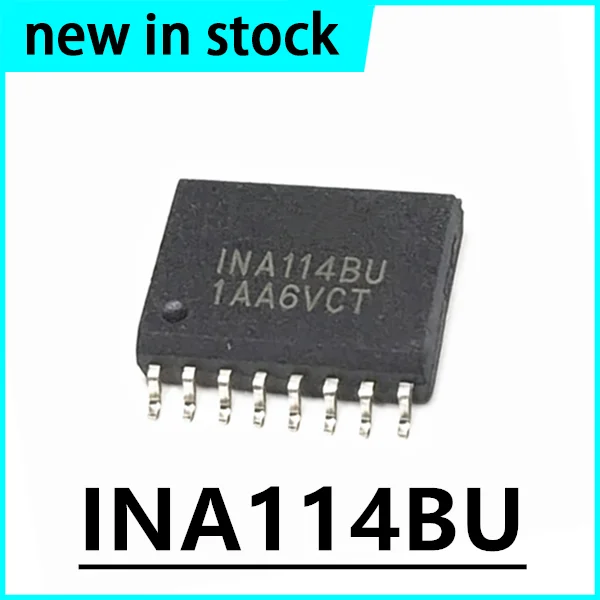 1PCS New INA114AU INA114BU INA114 SOP16 Instrumentation Amplifier Chip in Stock